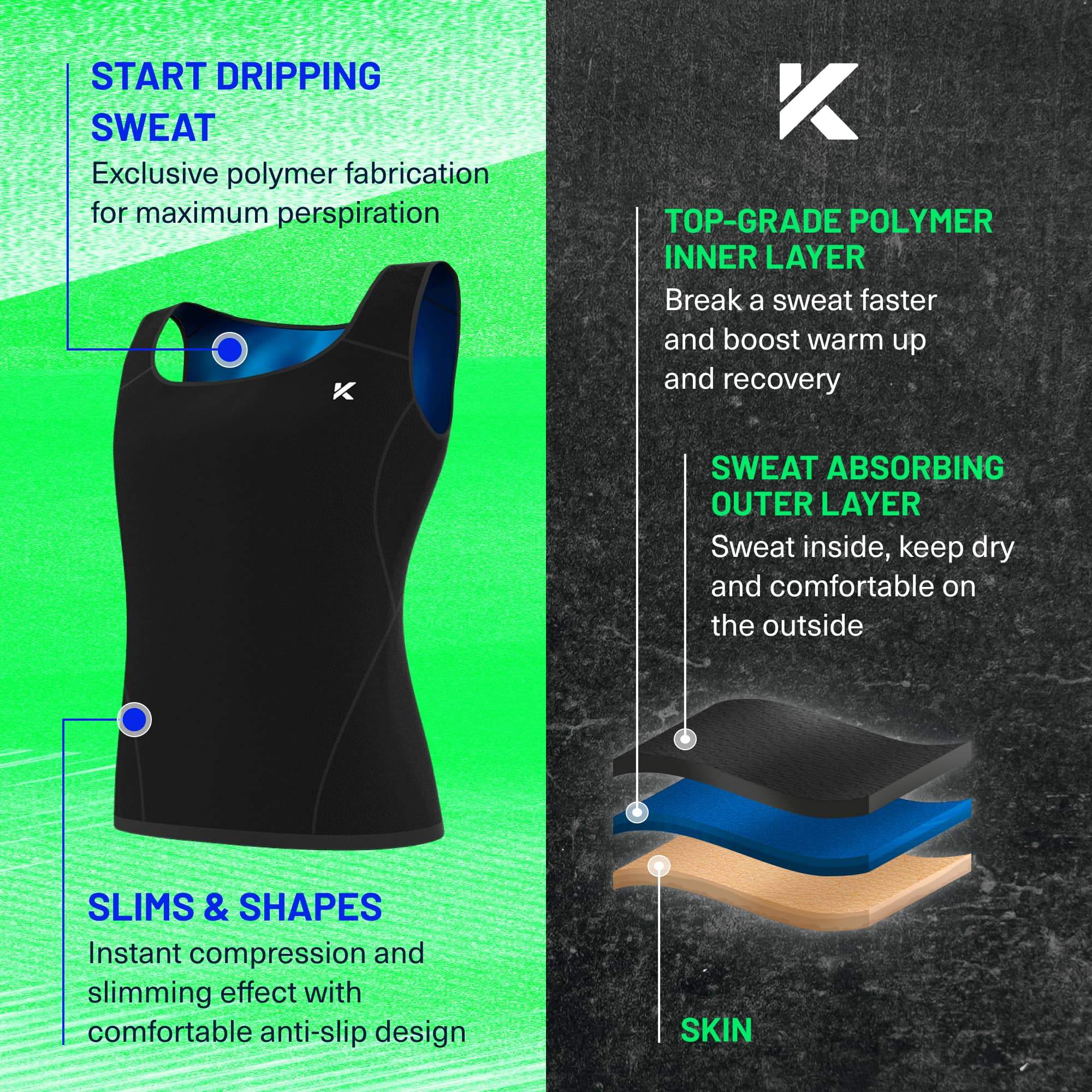 Men's Heat-Trapping Sweat Vest