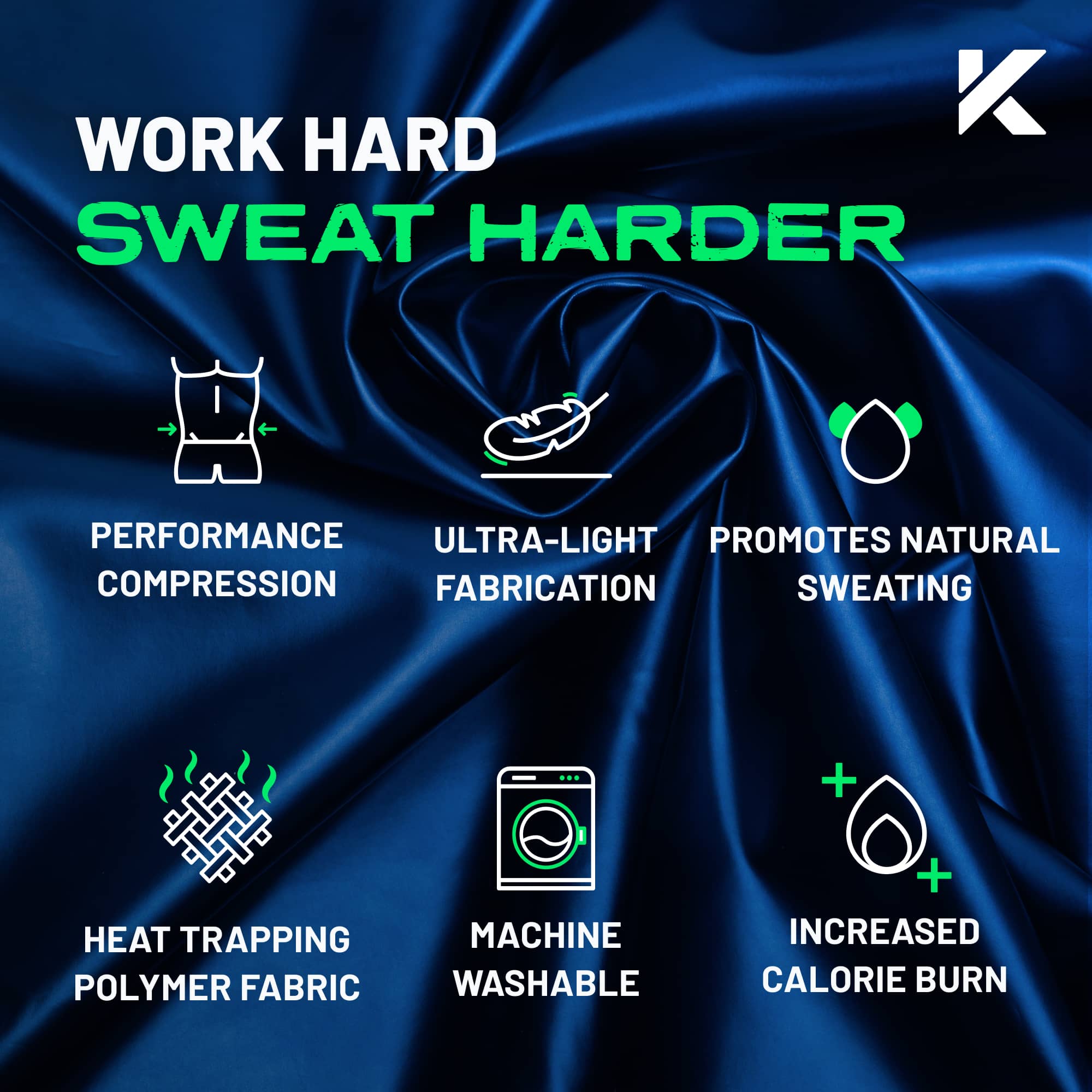Kewlioo Pro Sauna Jacket for Men (Full/Half Zip)